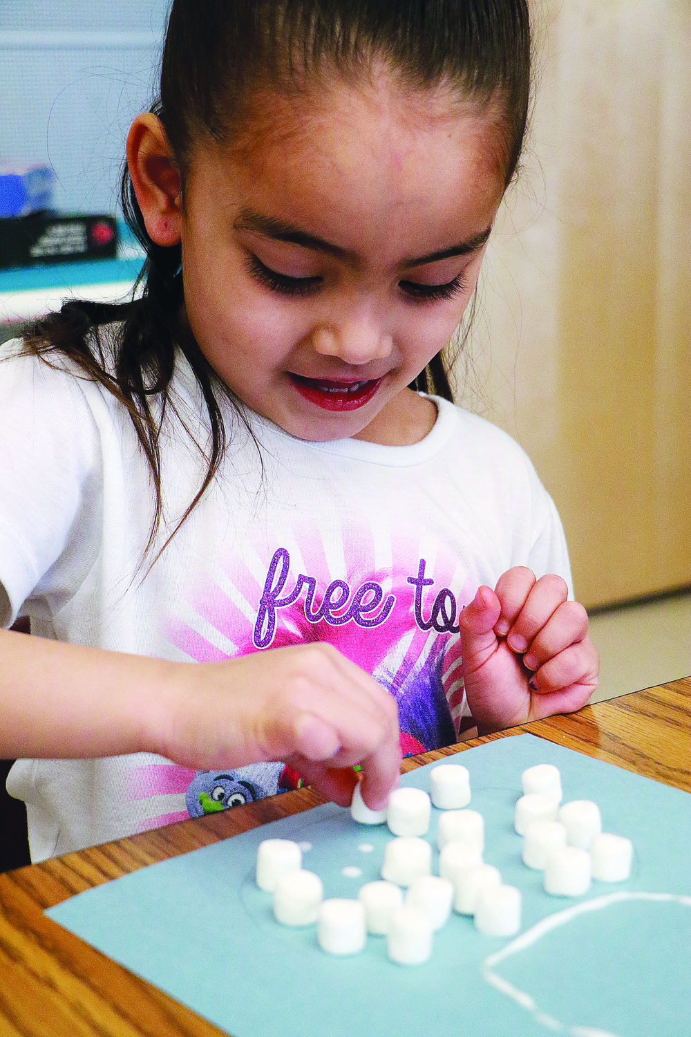 Lincoln preschool snowman craft